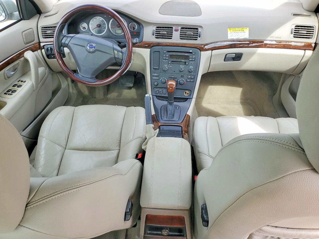 2006 Volvo S80 2.5t Gray vin: YV1TH592561428618