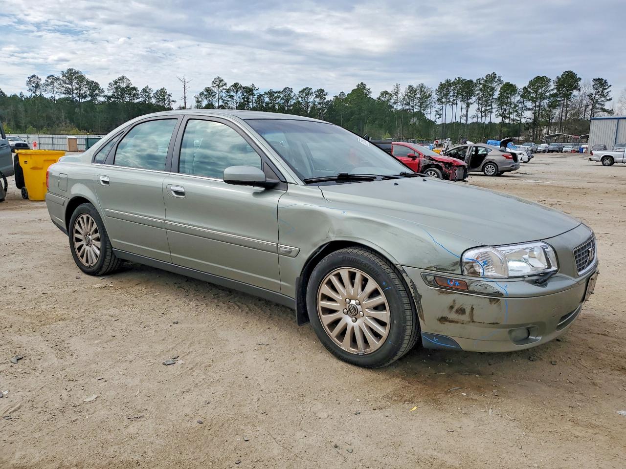 2006 Volvo S80 2.5t Gray vin: YV1TH592561428618