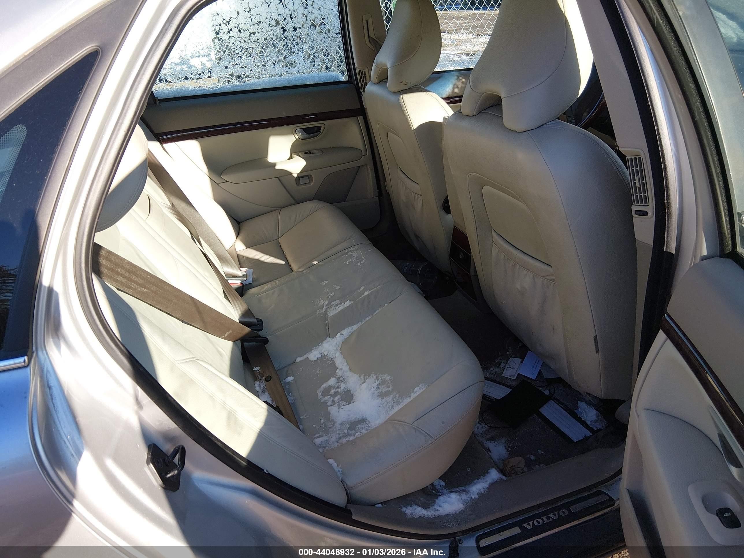 2006 Volvo S80 2.5t Silver vin: YV1TH592561440090