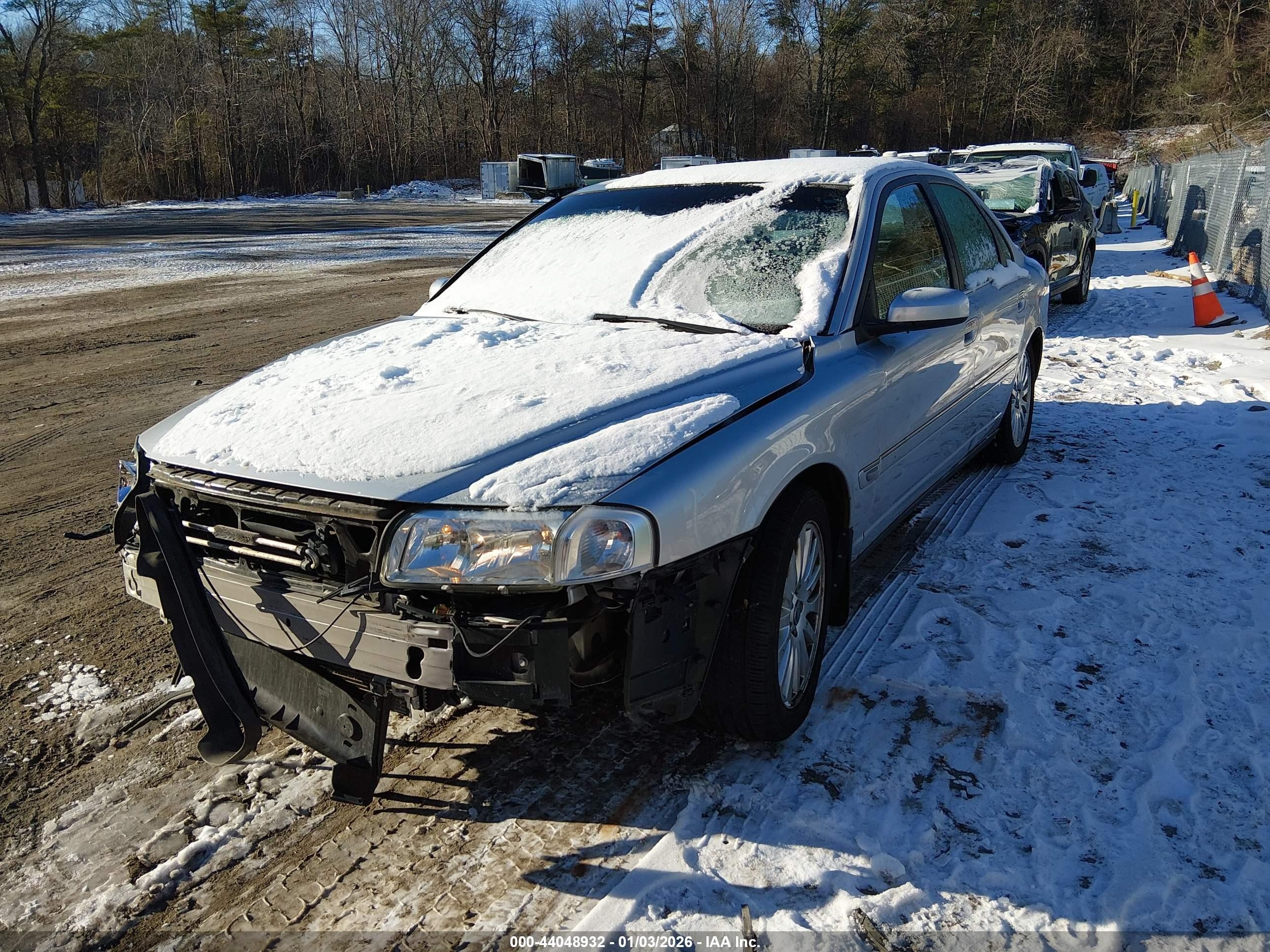 2006 Volvo S80 2.5t Silver vin: YV1TH592561440090