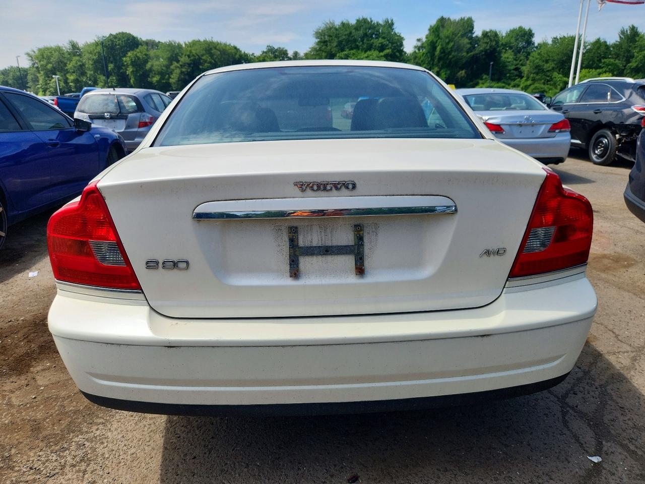 2006 Volvo S80 2.5t White vin: YV1TH592761428328