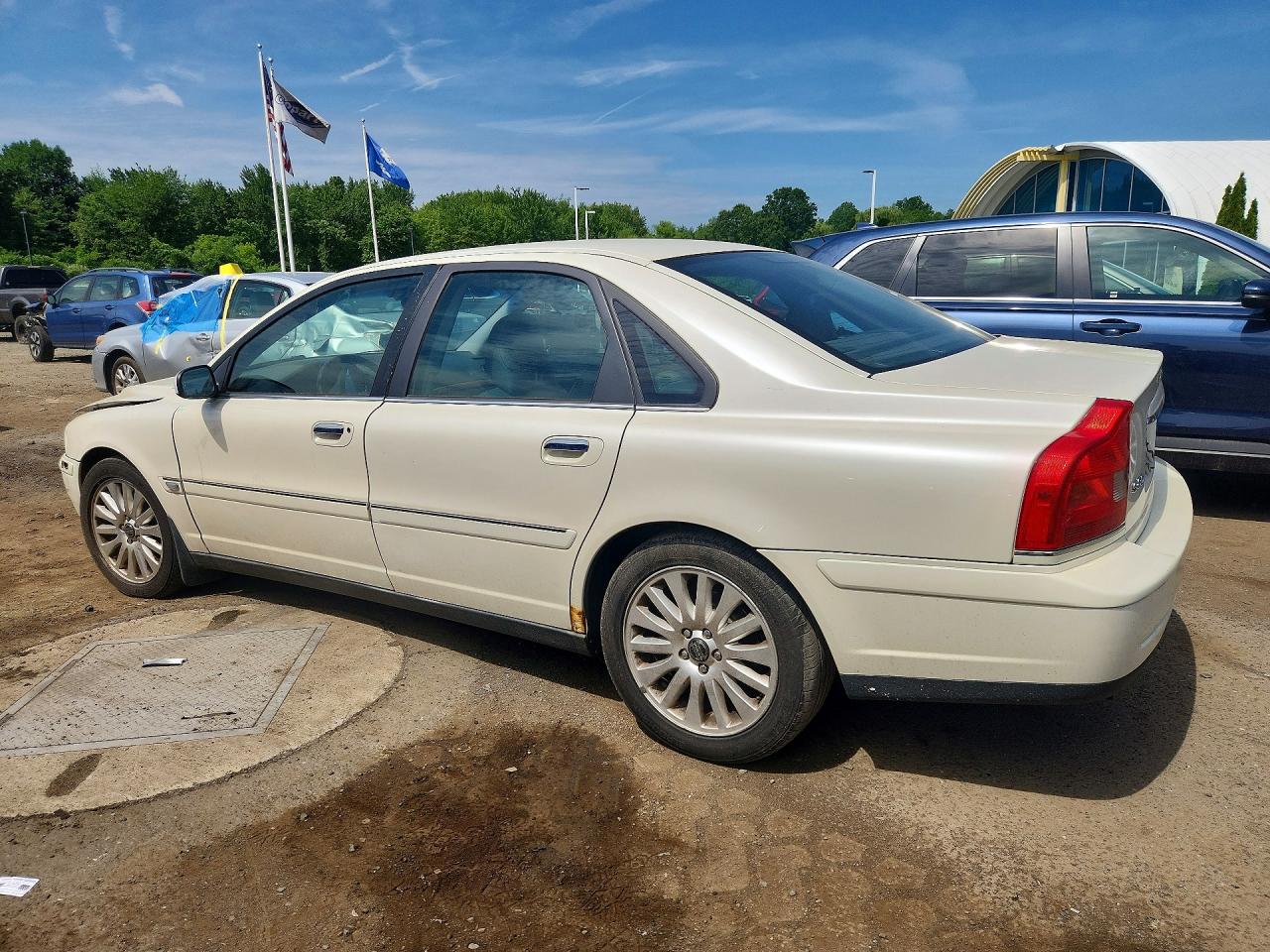 2006 Volvo S80 2.5t White vin: YV1TH592761428328