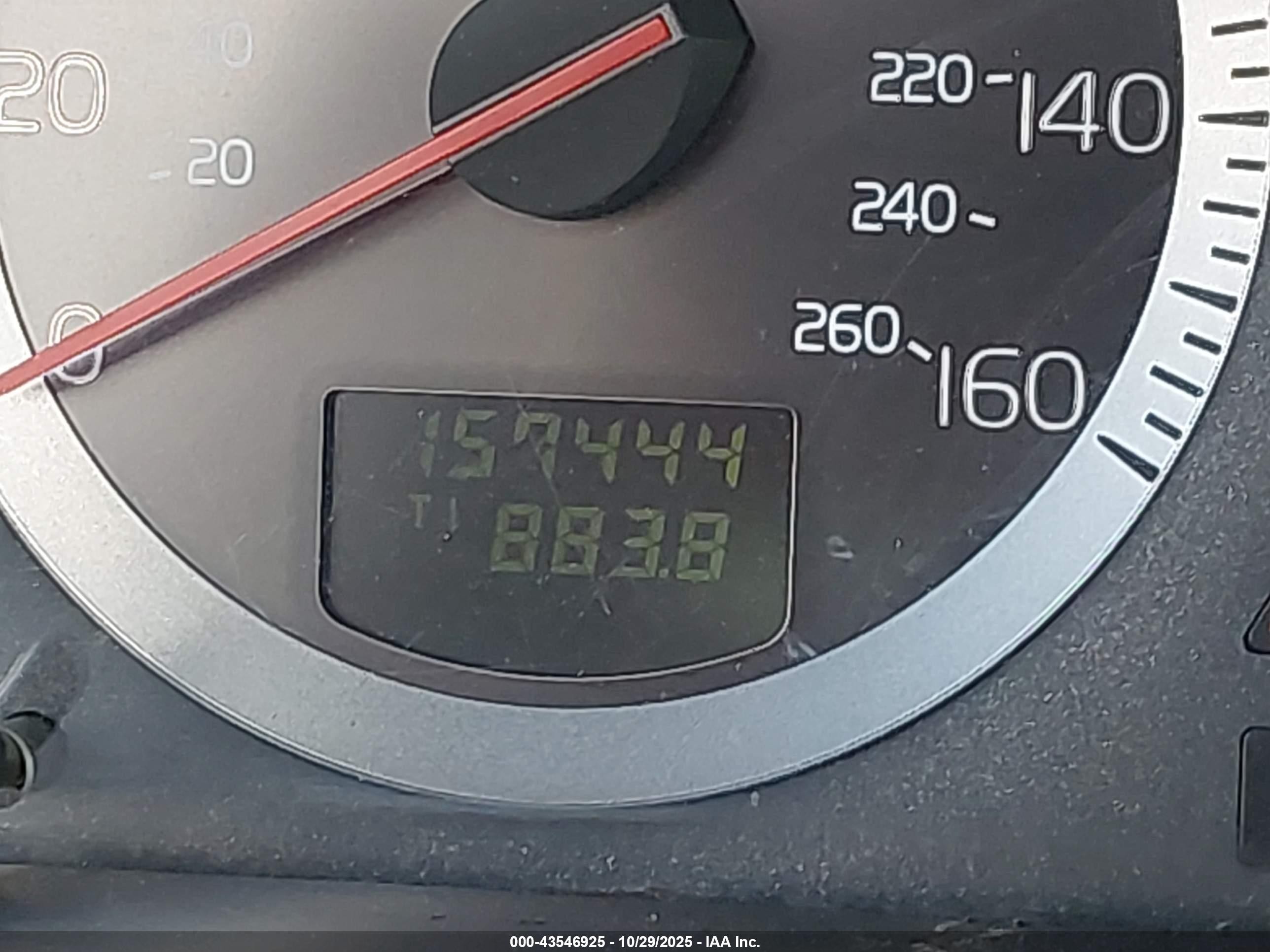 2006 Volvo S80 2.5t White vin: YV1TH592761435991