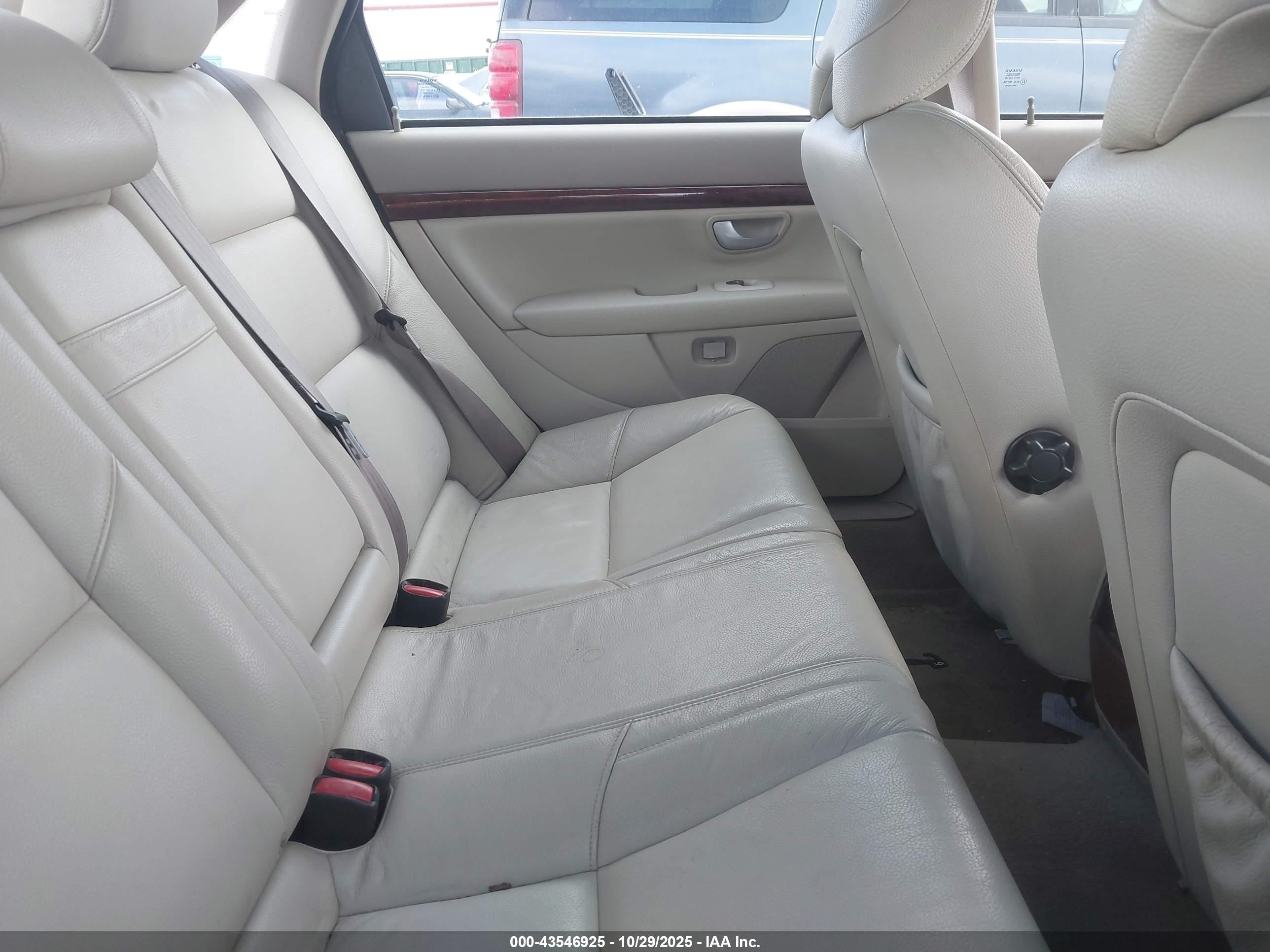 2006 Volvo S80 2.5t White vin: YV1TH592761435991