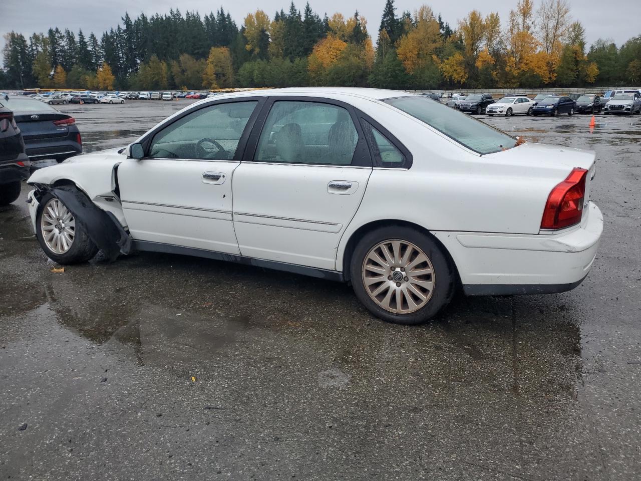 2006 Volvo S80 2.5t White vin: YV1TH592761446019