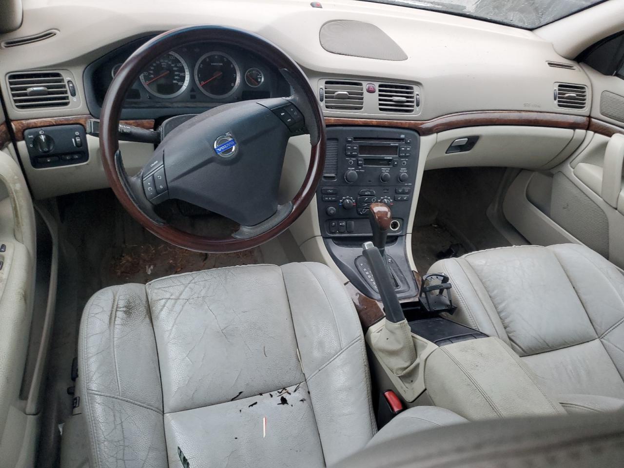 2006 Volvo S80 2.5t White vin: YV1TH592761446019
