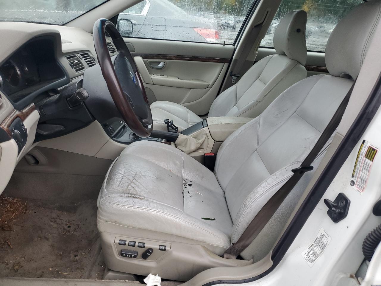 2006 Volvo S80 2.5t White vin: YV1TH592761446019