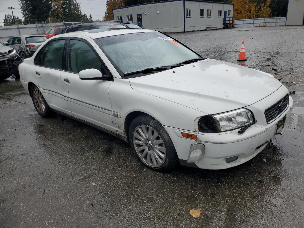 2006 Volvo S80 2.5t White vin: YV1TH592761446019