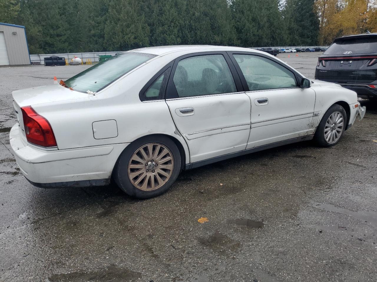2006 Volvo S80 2.5t White vin: YV1TH592761446019