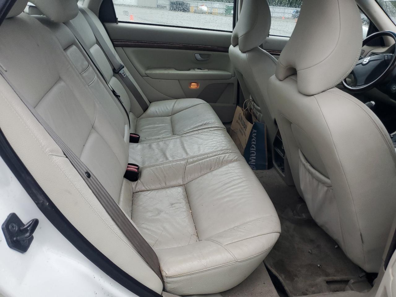 2006 Volvo S80 2.5t White vin: YV1TH592761446019
