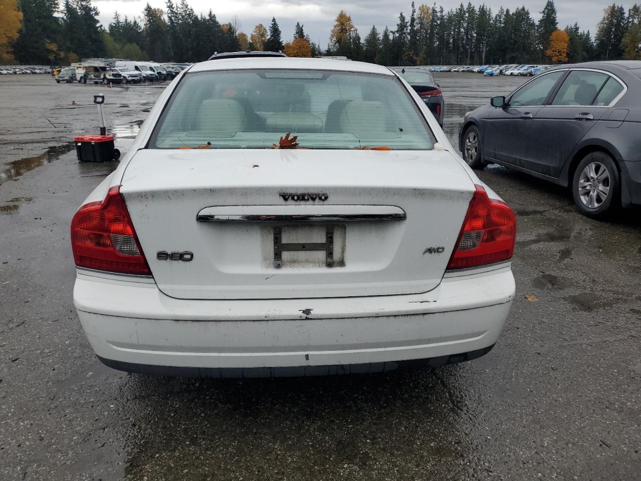 2006 Volvo S80 2.5t White vin: YV1TH592761446019