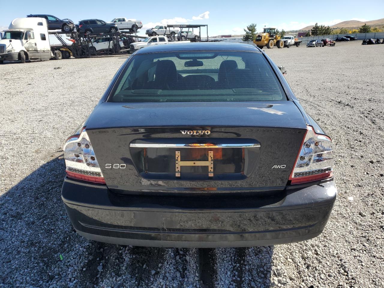 2006 Volvo S80 2.5t Black vin: YV1TH592861445980