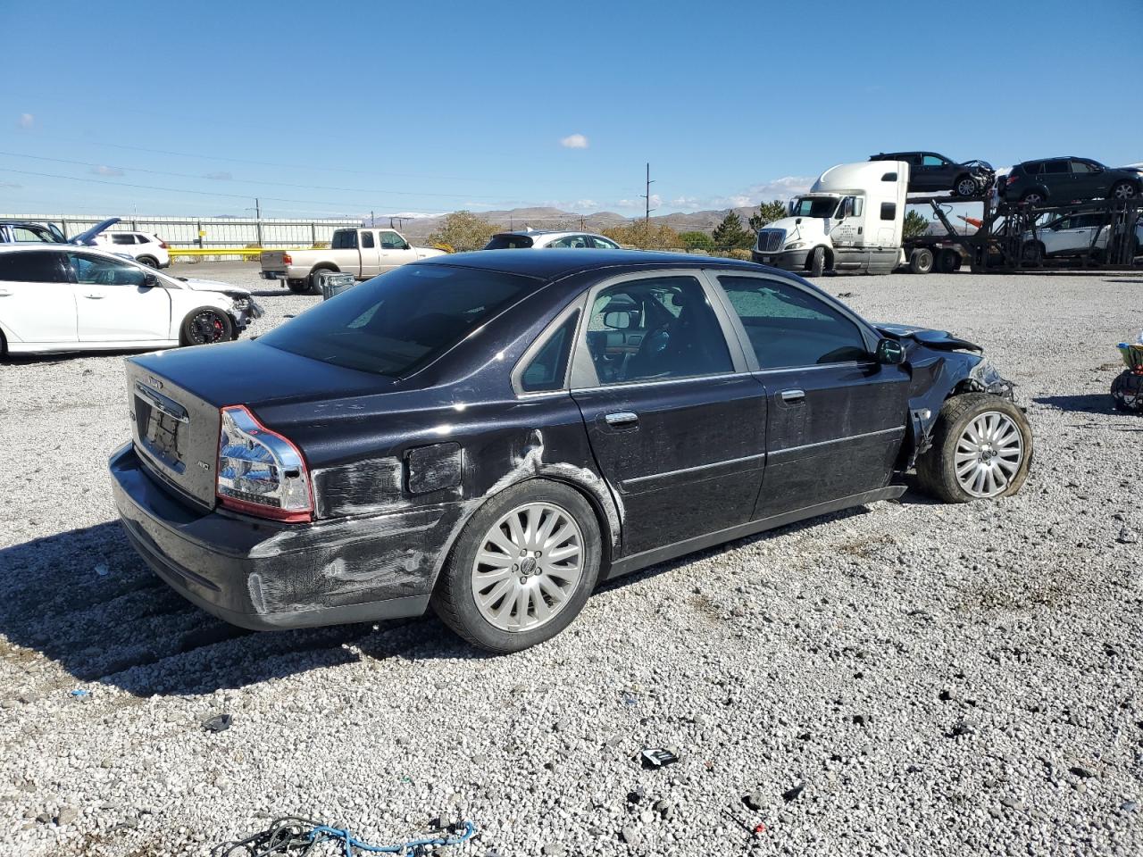 2006 Volvo S80 2.5t Black vin: YV1TH592861445980