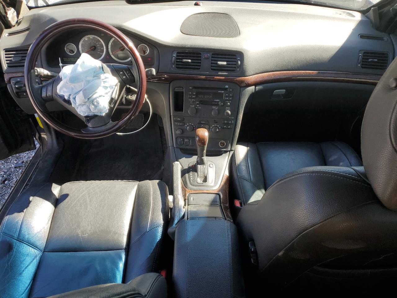 2006 Volvo S80 2.5t Black vin: YV1TH592861445980