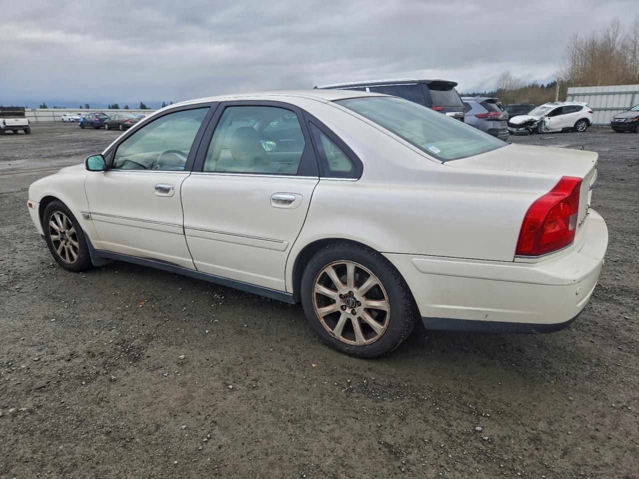 2005 Volvo S80 2.5t White vin: YV1TH592951395749