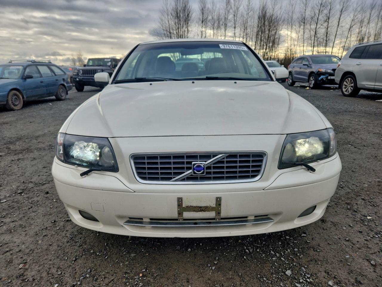 2005 Volvo S80 2.5t White vin: YV1TH592951395749