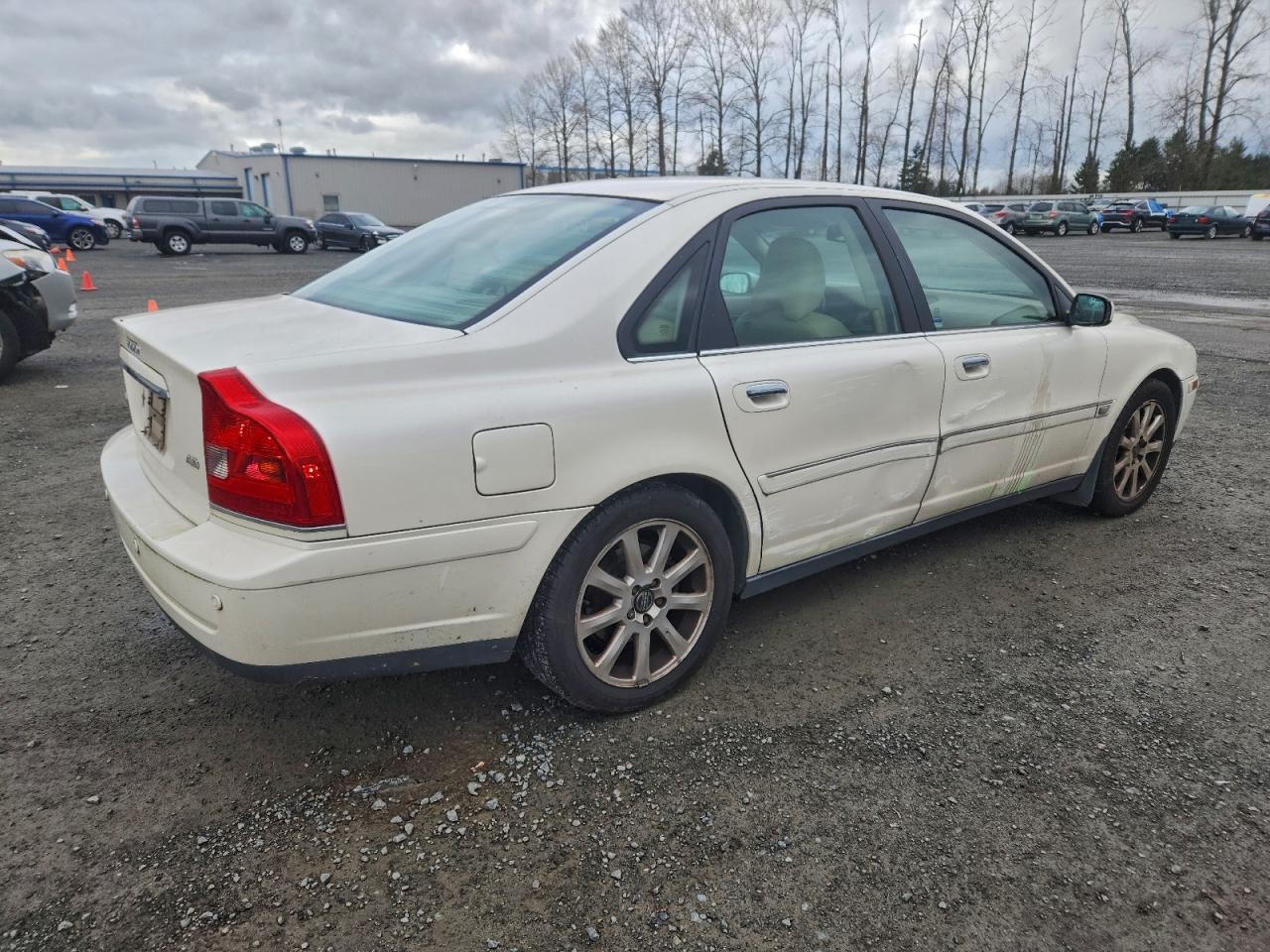 2005 Volvo S80 2.5t White vin: YV1TH592951395749