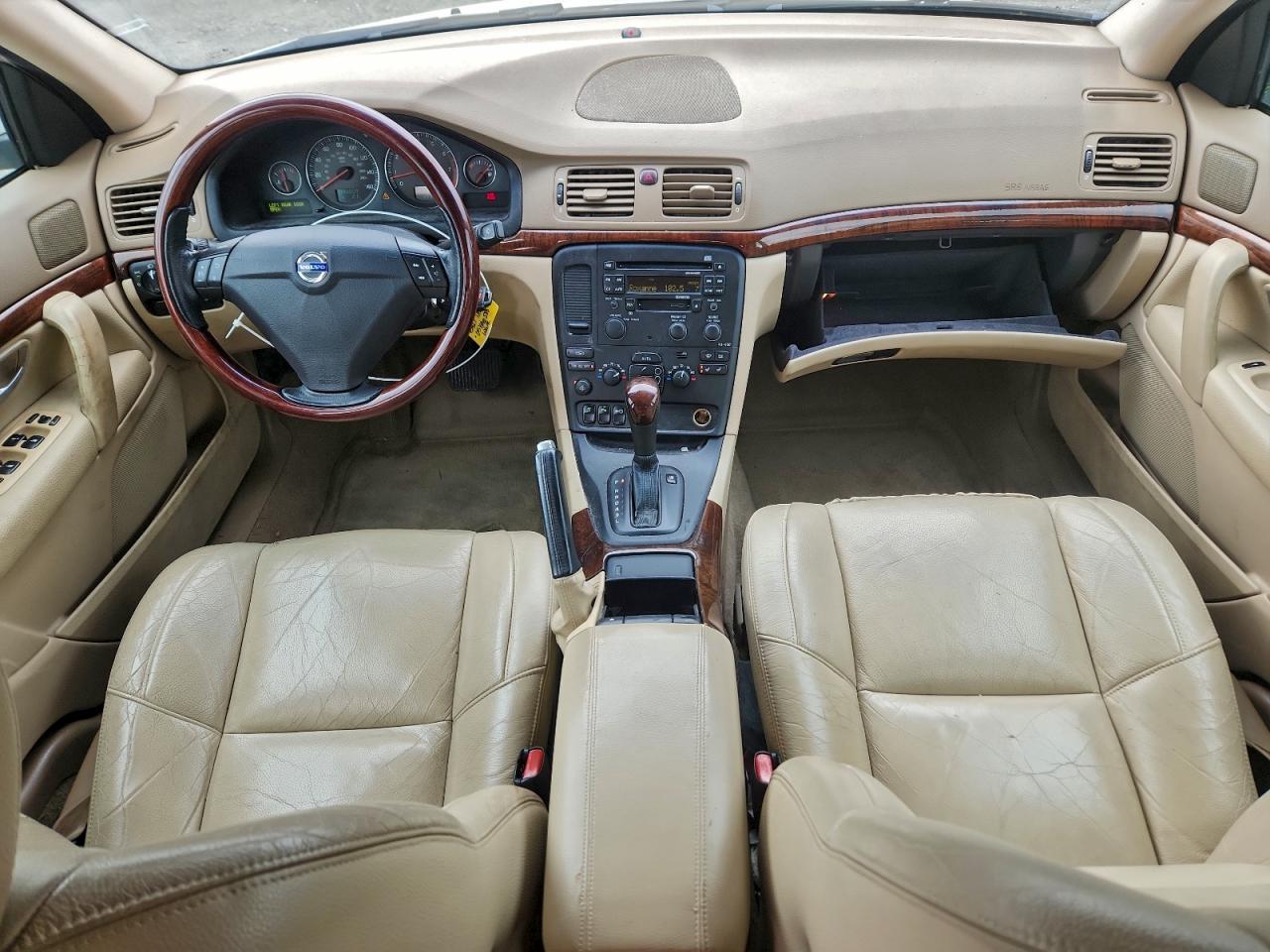2005 Volvo S80 2.5t White vin: YV1TH592951395749