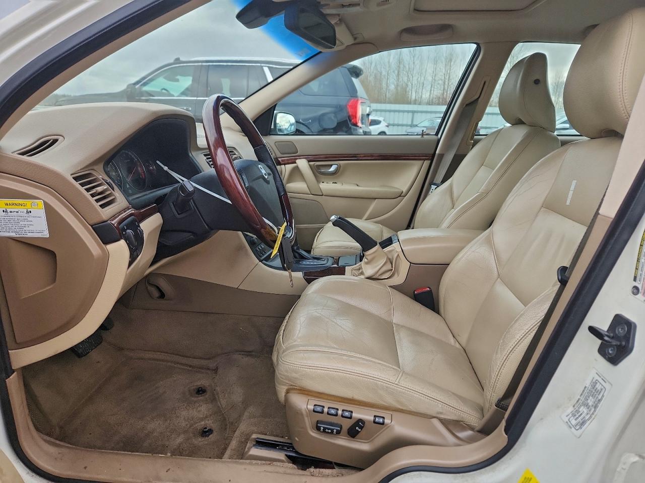 2005 Volvo S80 2.5t White vin: YV1TH592951395749