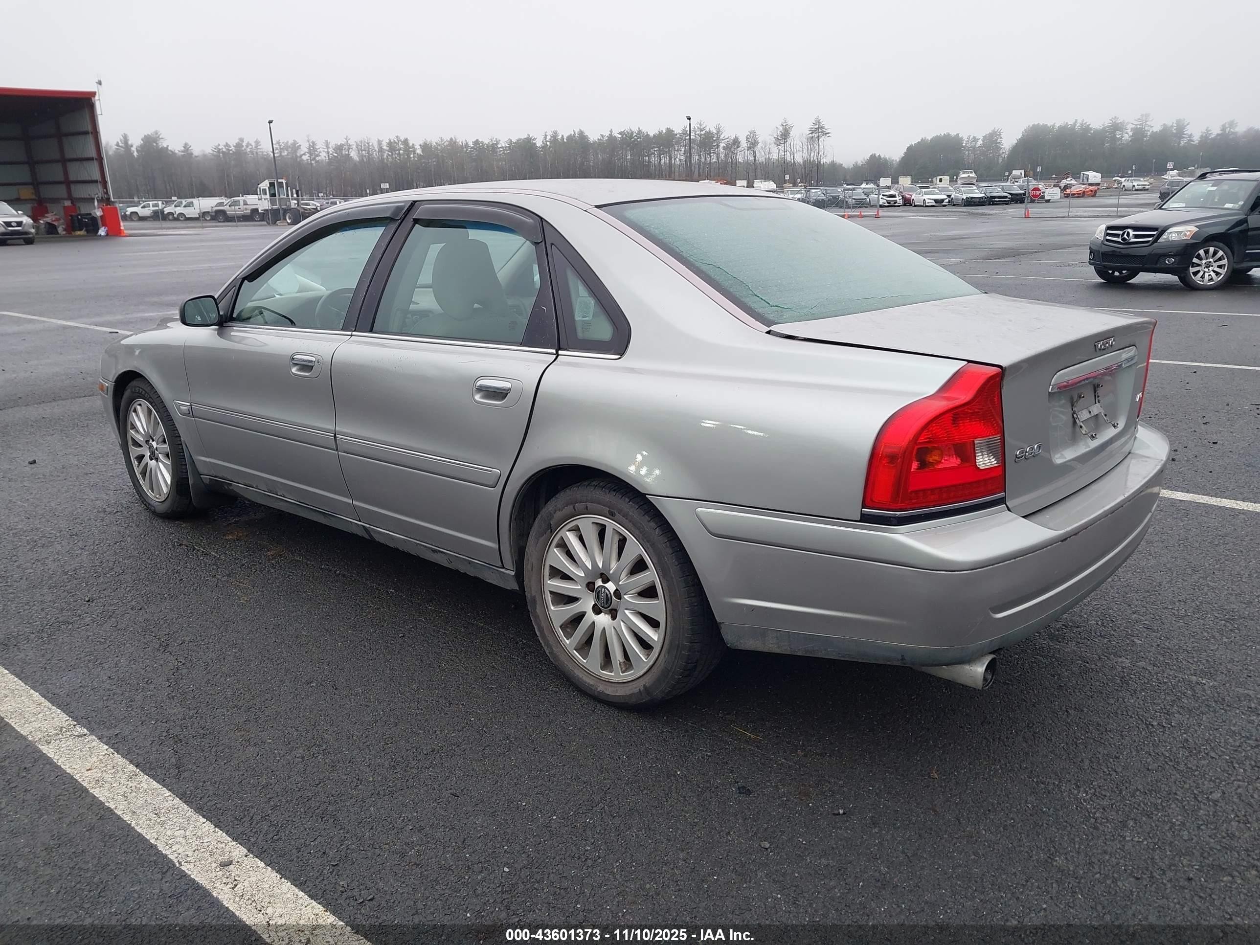 2005 Volvo S80 2.5t/2.5t Awd Silver vin: YV1TH592951398683