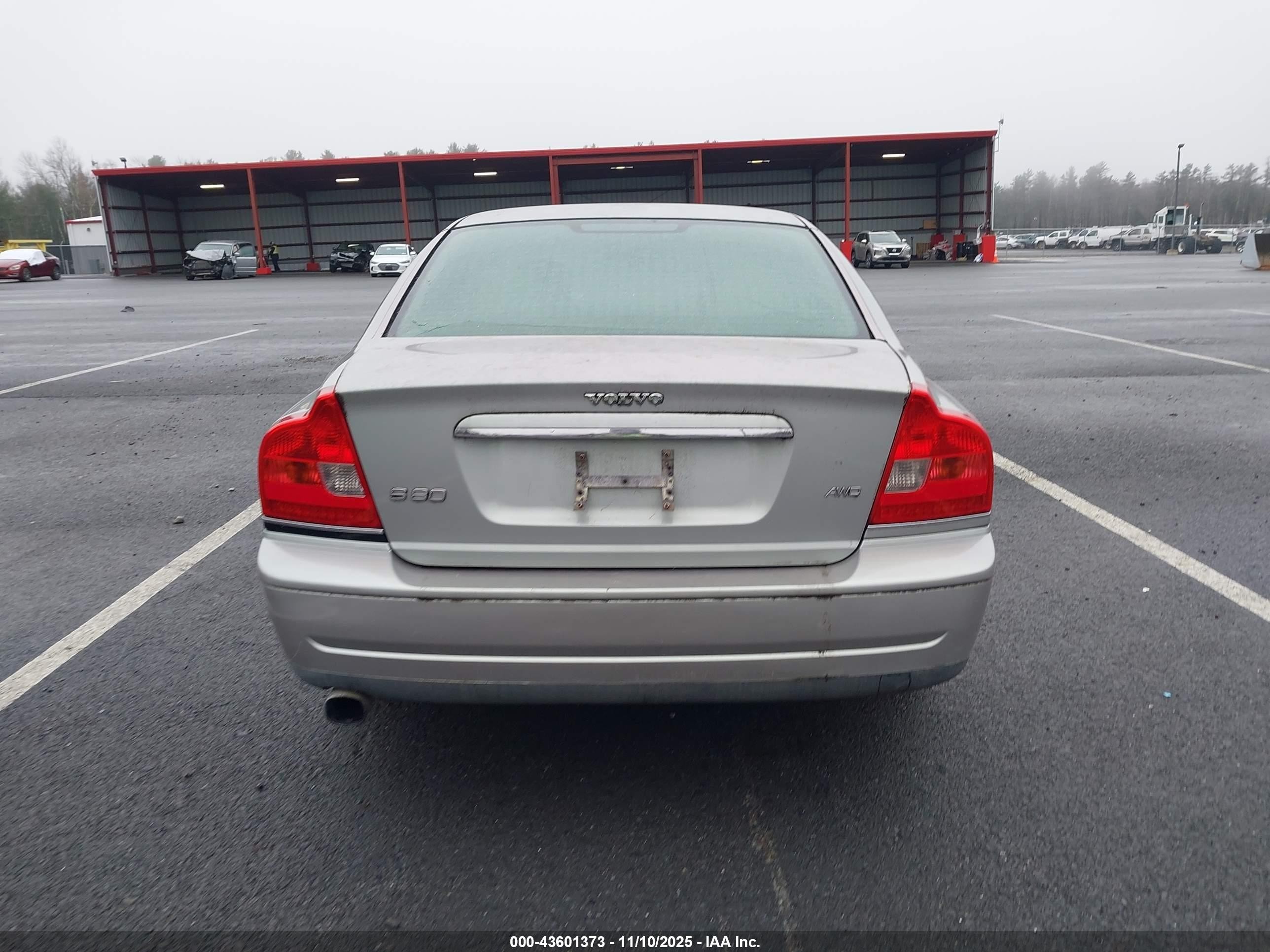 2005 Volvo S80 2.5t/2.5t Awd Silver vin: YV1TH592951398683