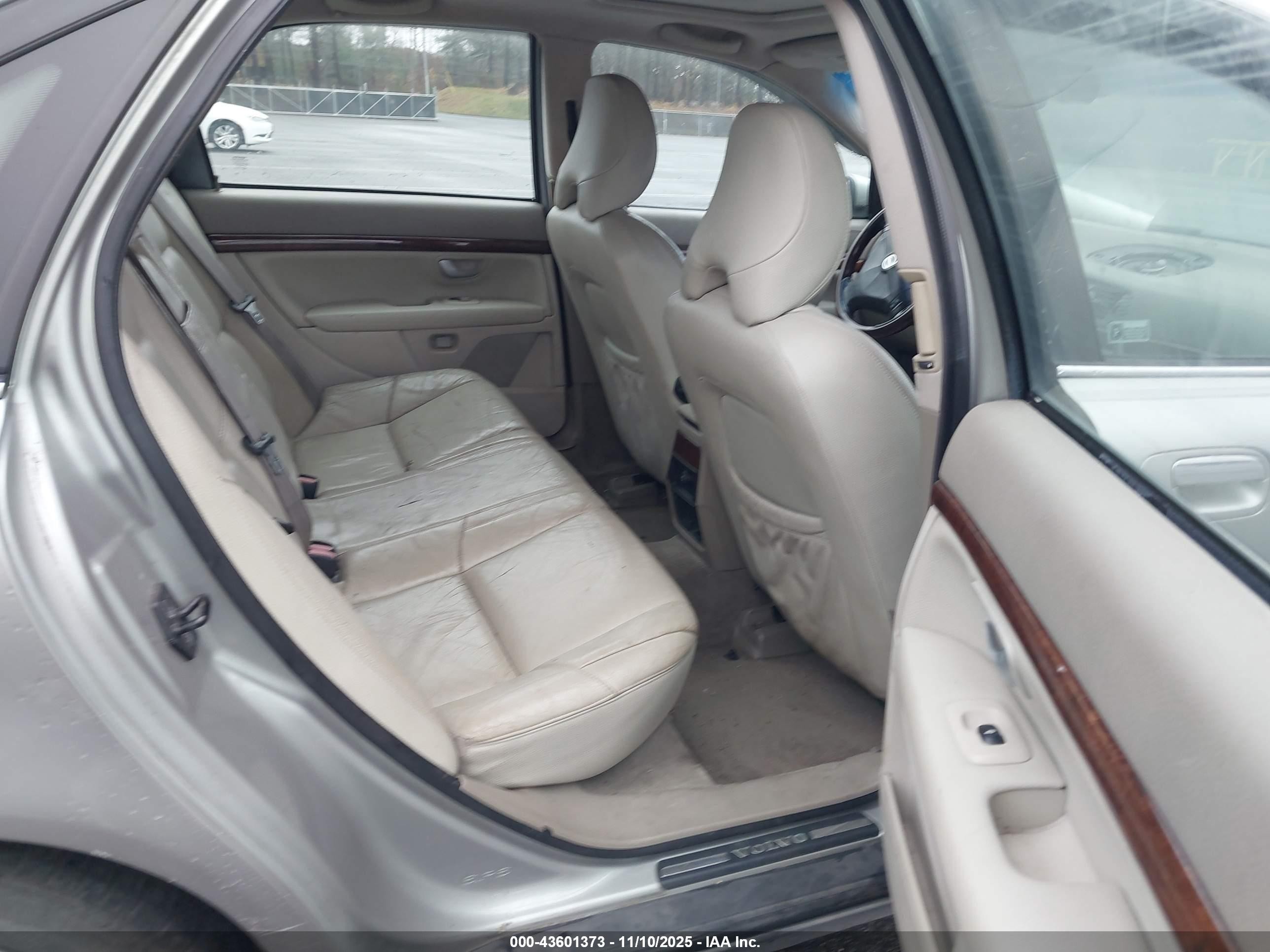 2005 Volvo S80 2.5t/2.5t Awd Silver vin: YV1TH592951398683