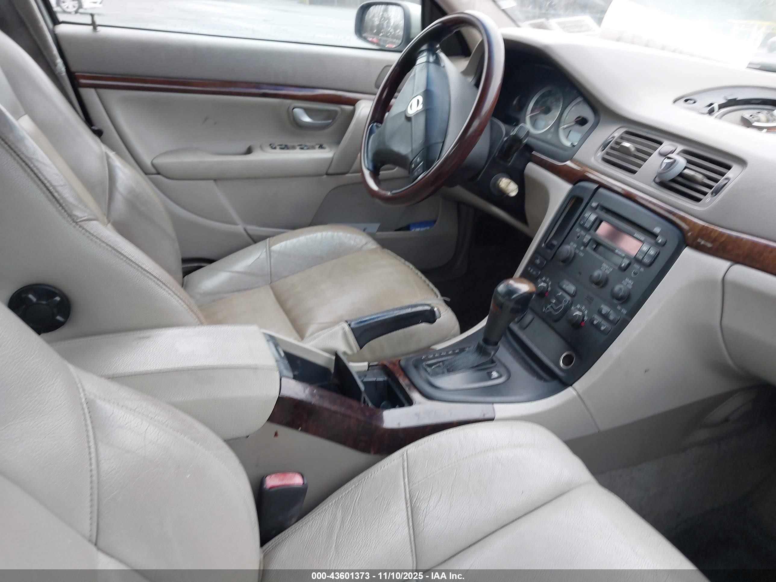 2005 Volvo S80 2.5t/2.5t Awd Silver vin: YV1TH592951398683