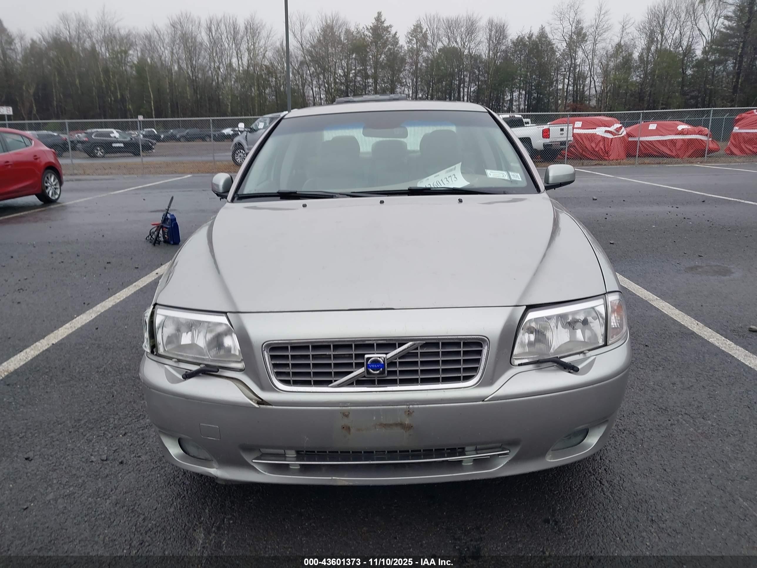 2005 Volvo S80 2.5t/2.5t Awd Silver vin: YV1TH592951398683