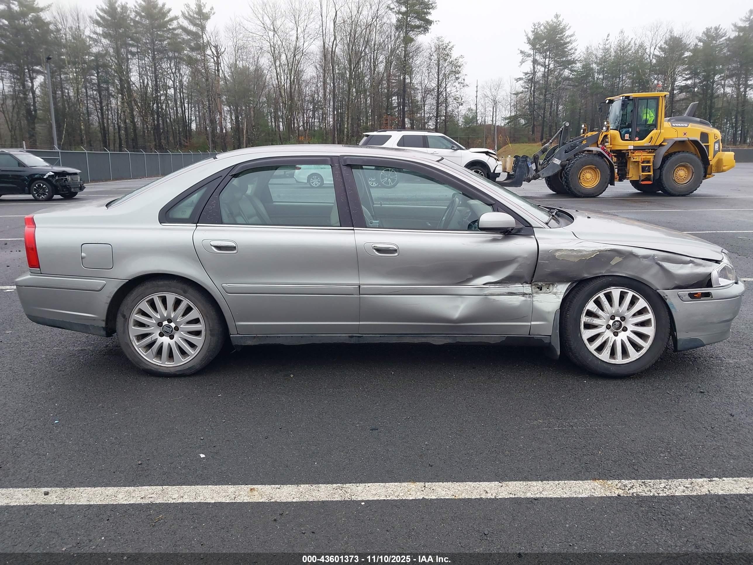 2005 Volvo S80 2.5t/2.5t Awd Silver vin: YV1TH592951398683