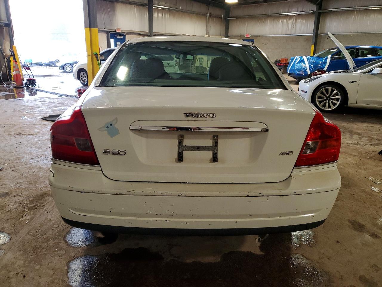 2005 Volvo S80 2.5t White vin: YV1TH592951405051