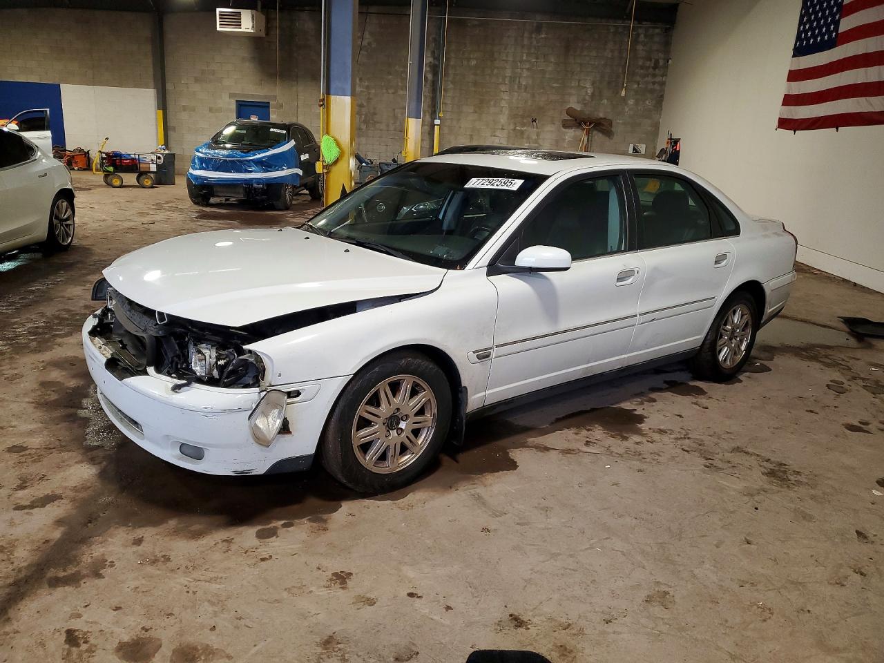 2005 Volvo S80 2.5t White vin: YV1TH592951405051
