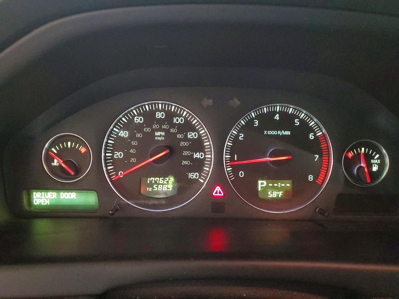 2005 Volvo S80 2.5t White vin: YV1TH592951405051