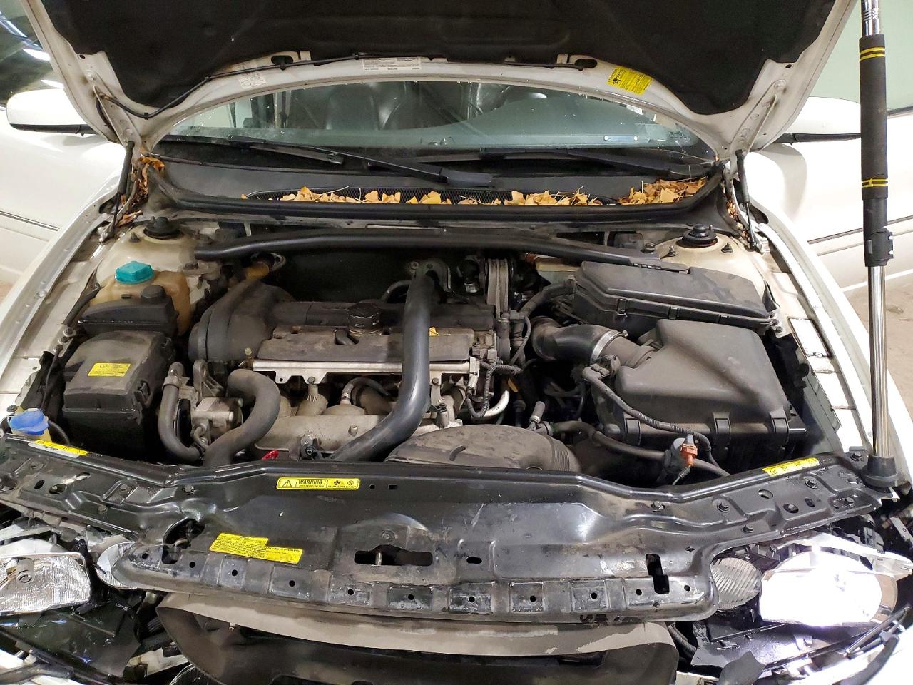 2005 Volvo S80 2.5t White vin: YV1TH592951405051