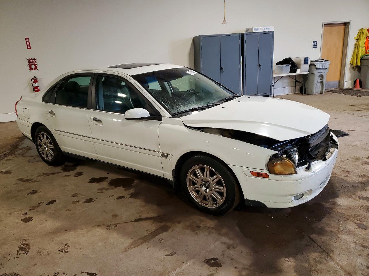 2005 Volvo S80 2.5t White vin: YV1TH592951405051