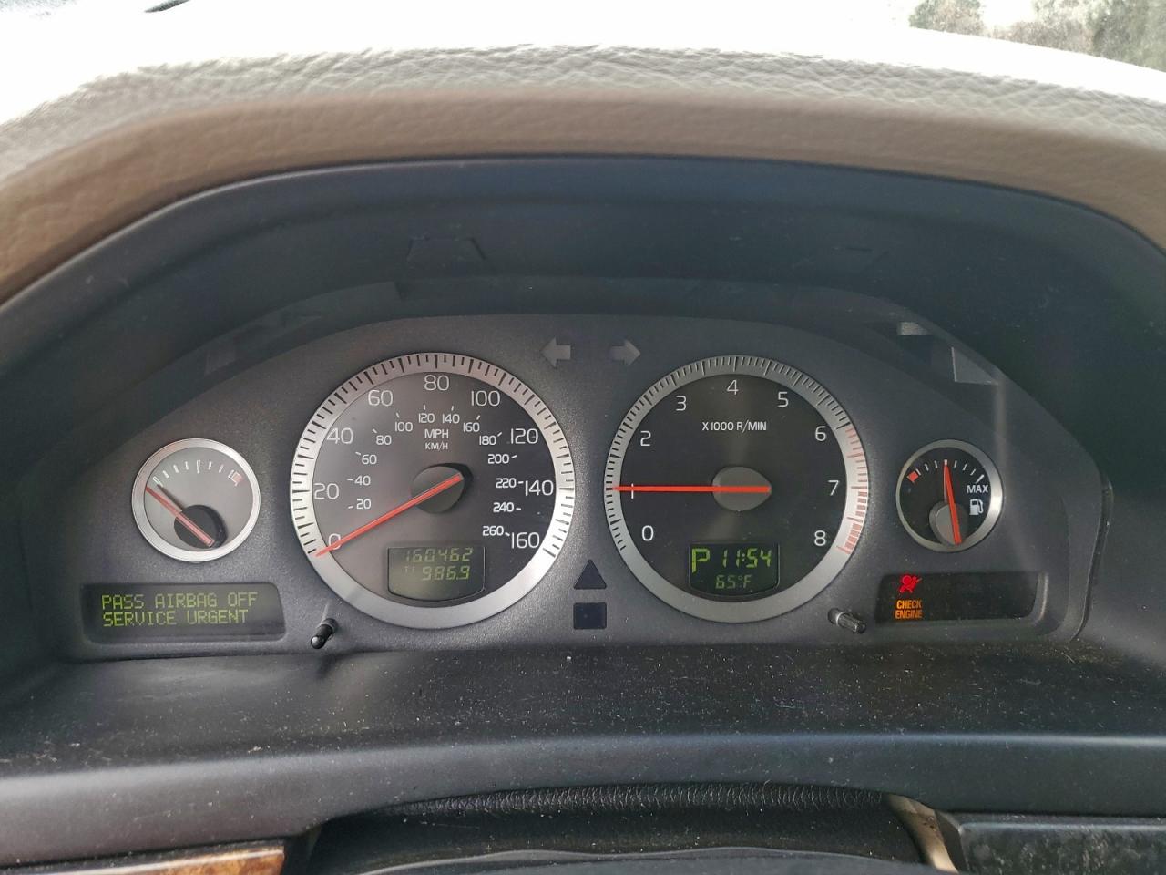 2006 Volvo S80 2.5t Blue vin: YV1TH592961427973