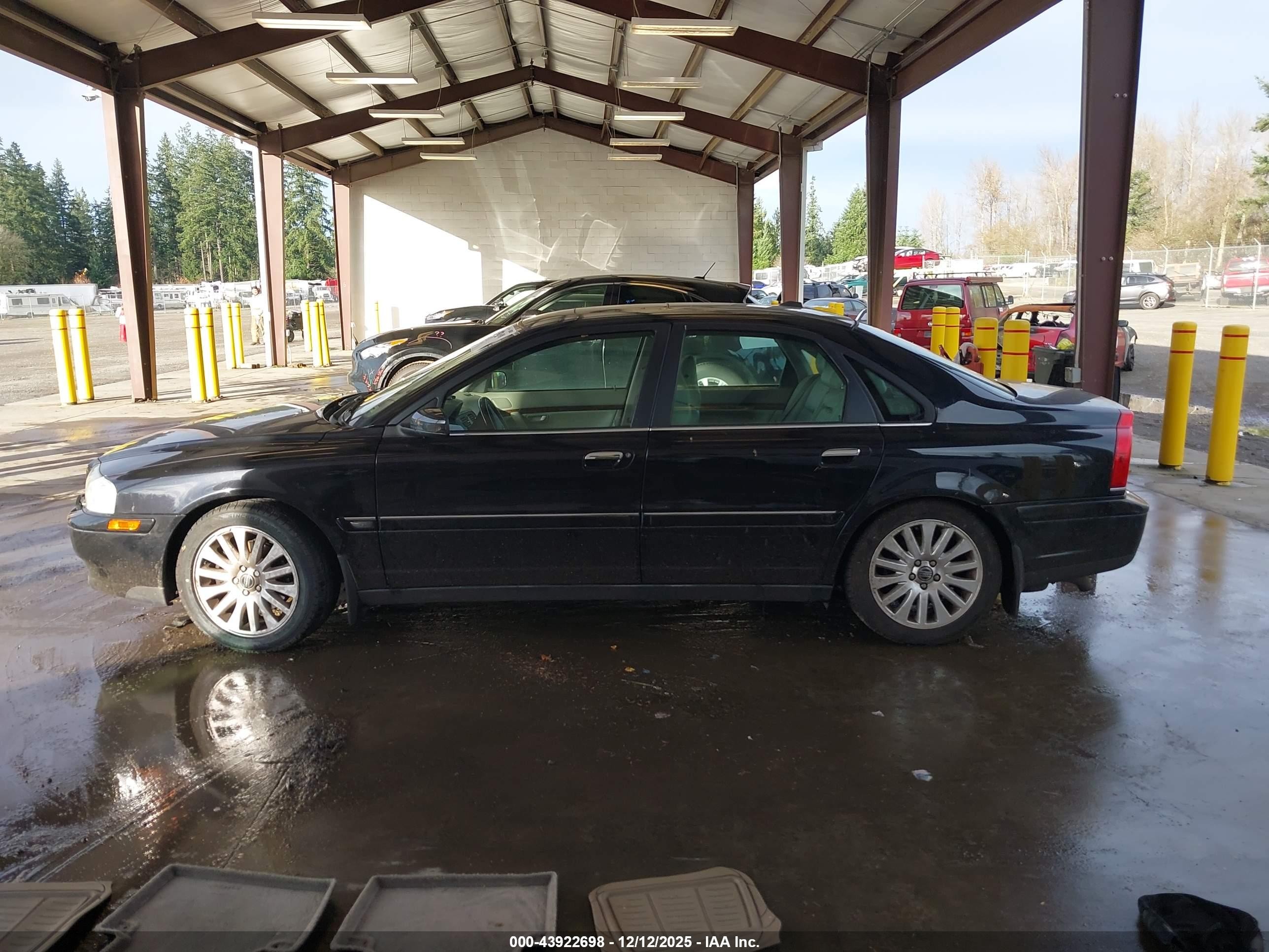 2006 Volvo S80 2.5t Black vin: YV1TH592X61441431