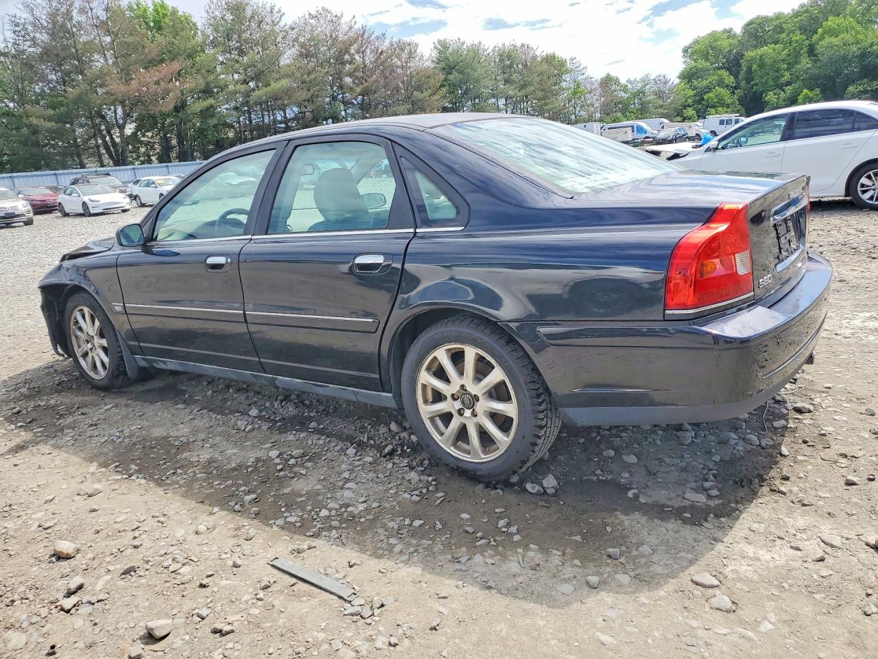 2004 Volvo S80 2.5t Blue vin: YV1TH59H741363708