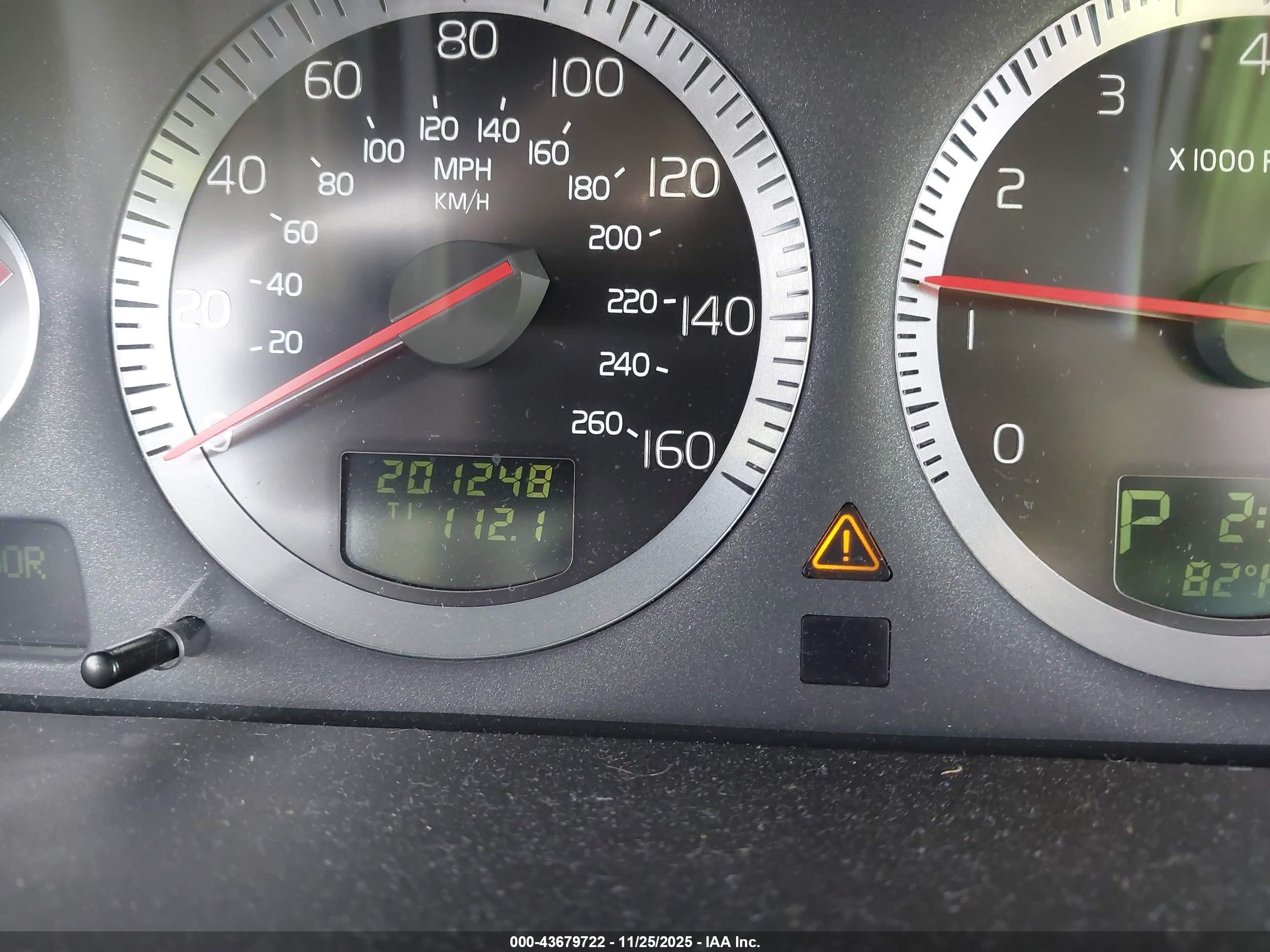 2006 Volvo S80 2.5t Red vin: YV1TS592061428866