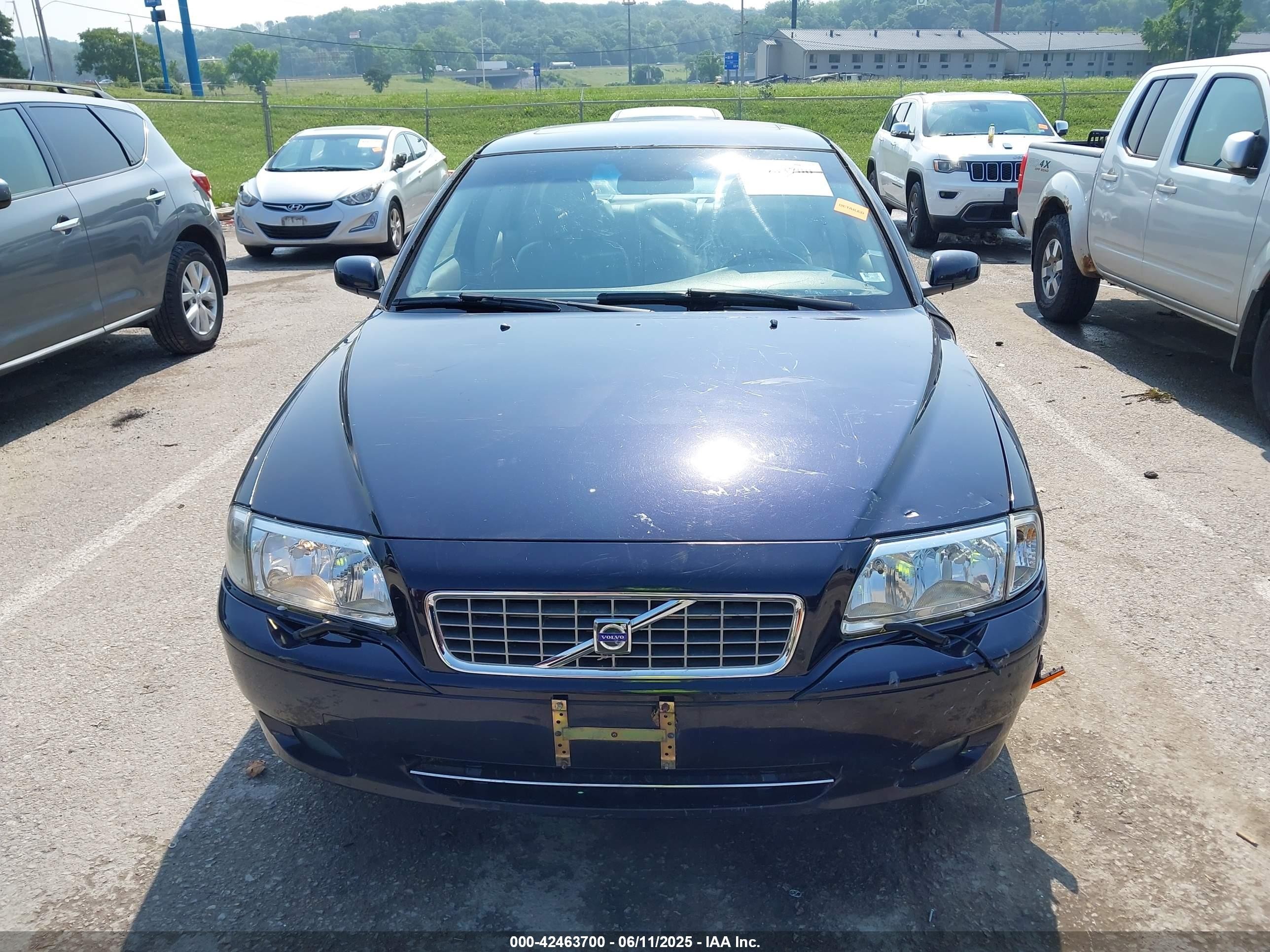2006 Volvo S80 2.5t Navy vin: YV1TS592061437924