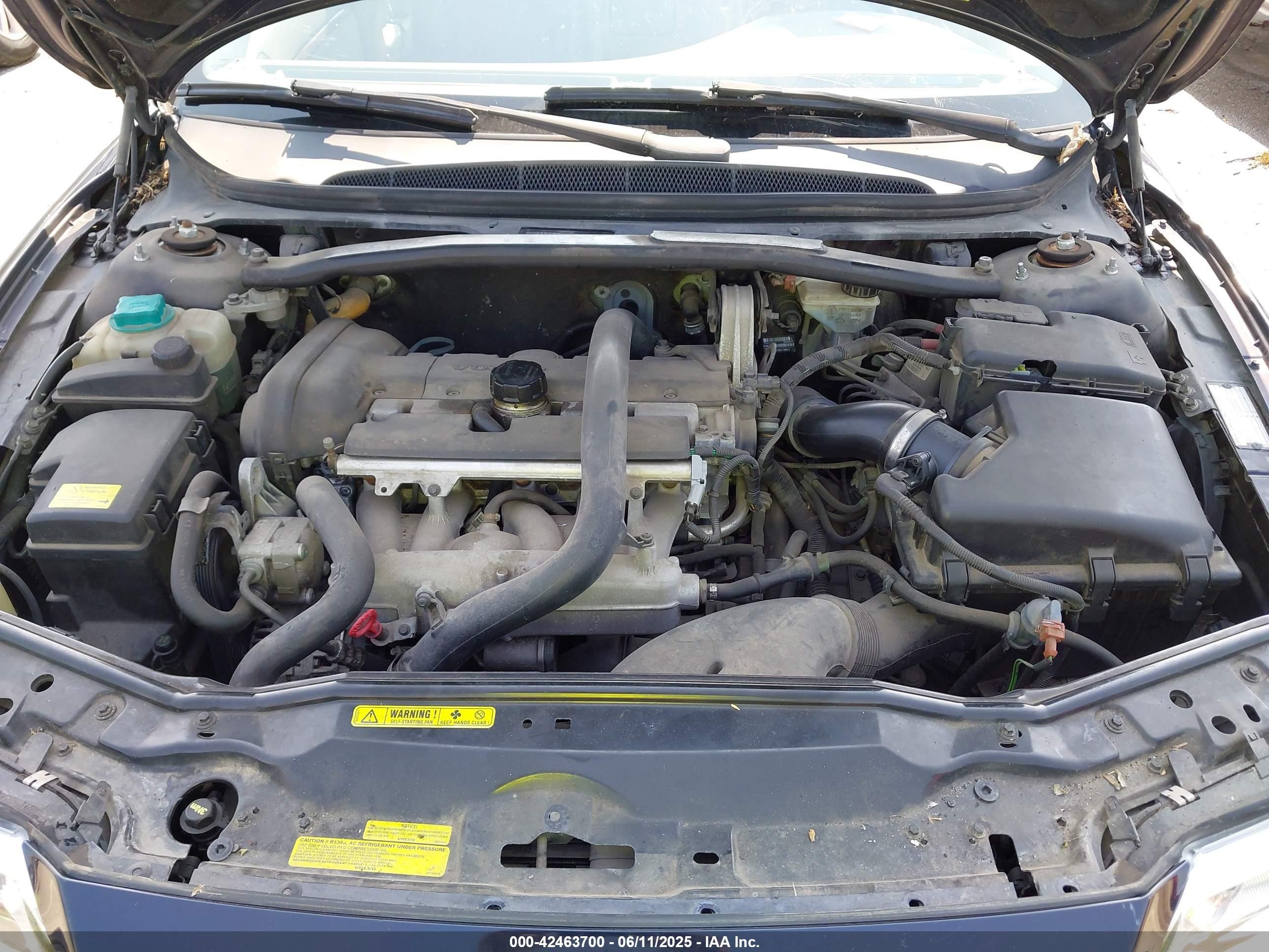 2006 Volvo S80 2.5t Navy vin: YV1TS592061437924