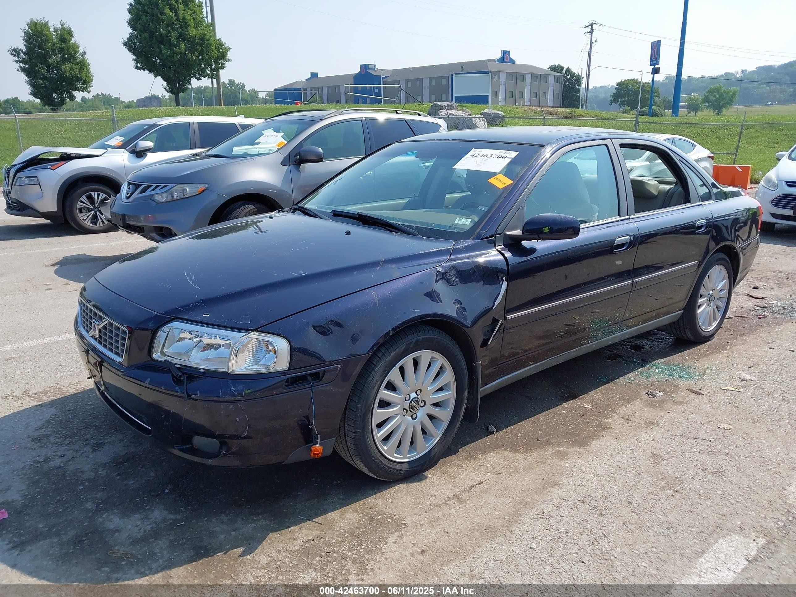 2006 Volvo S80 2.5t Navy vin: YV1TS592061437924
