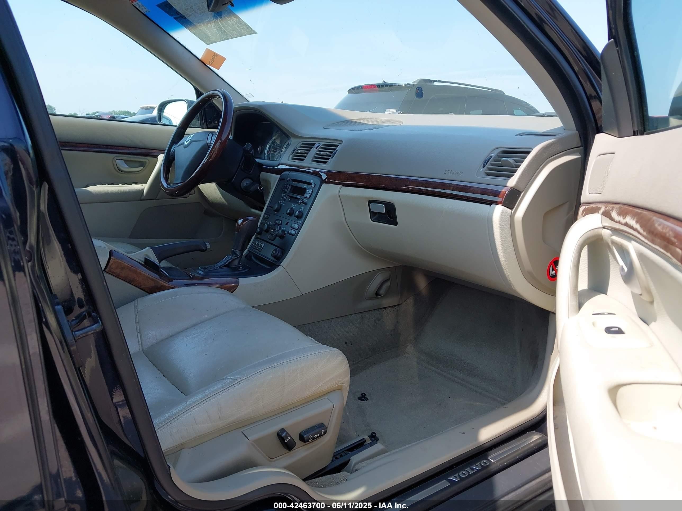 2006 Volvo S80 2.5t Navy vin: YV1TS592061437924