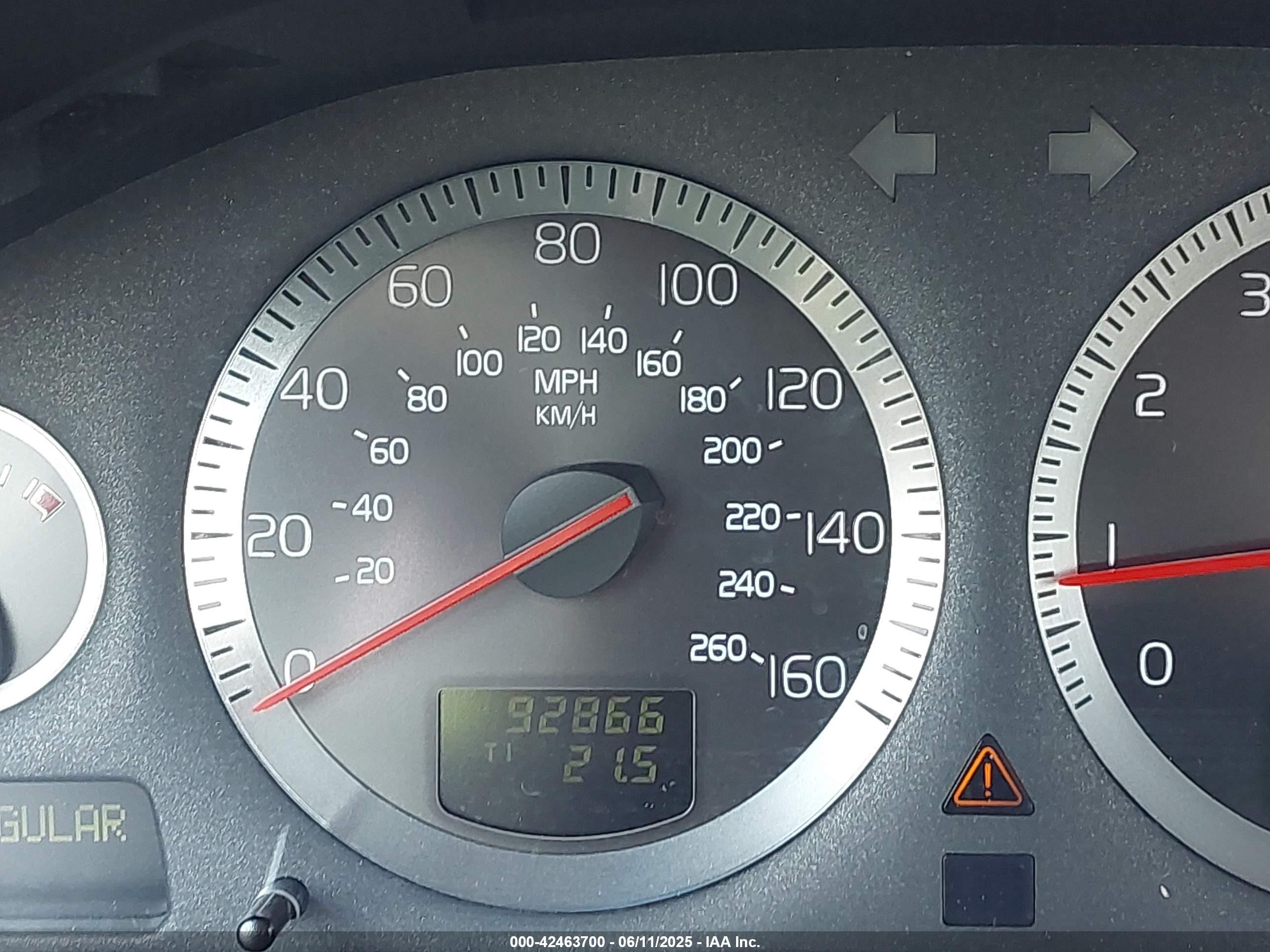 2006 Volvo S80 2.5t Navy vin: YV1TS592061437924