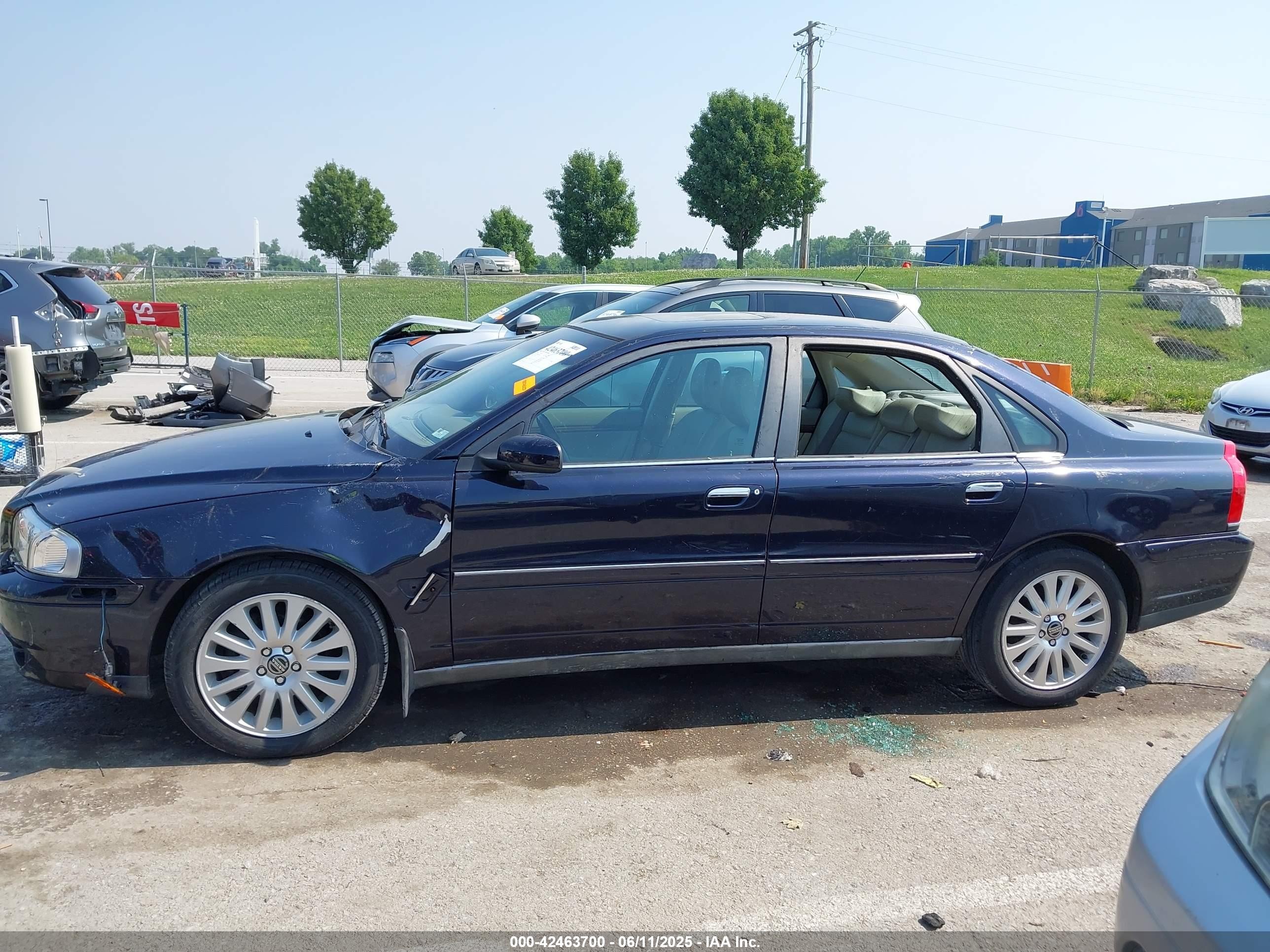2006 Volvo S80 2.5t Navy vin: YV1TS592061437924