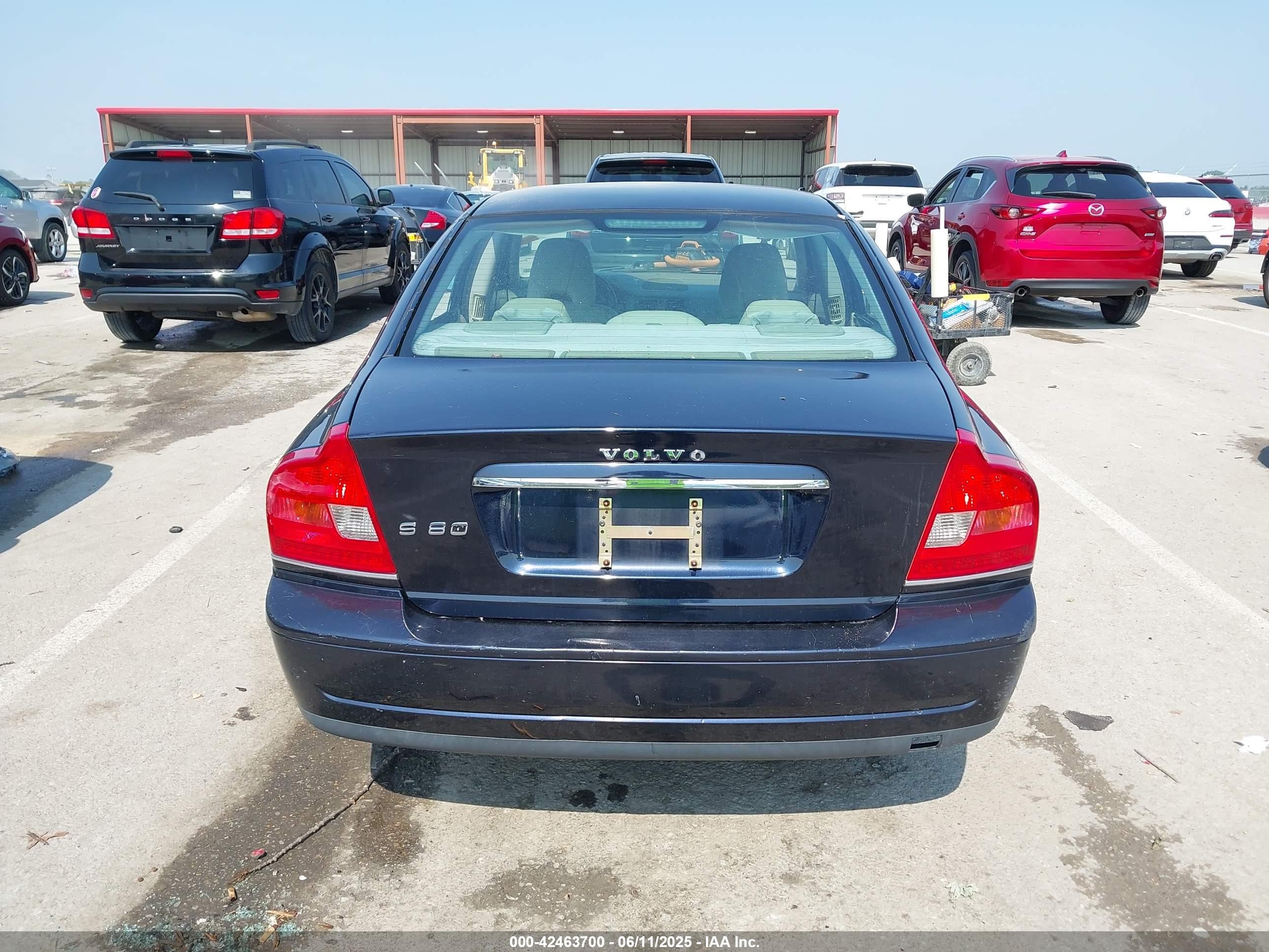 2006 Volvo S80 2.5t Navy vin: YV1TS592061437924