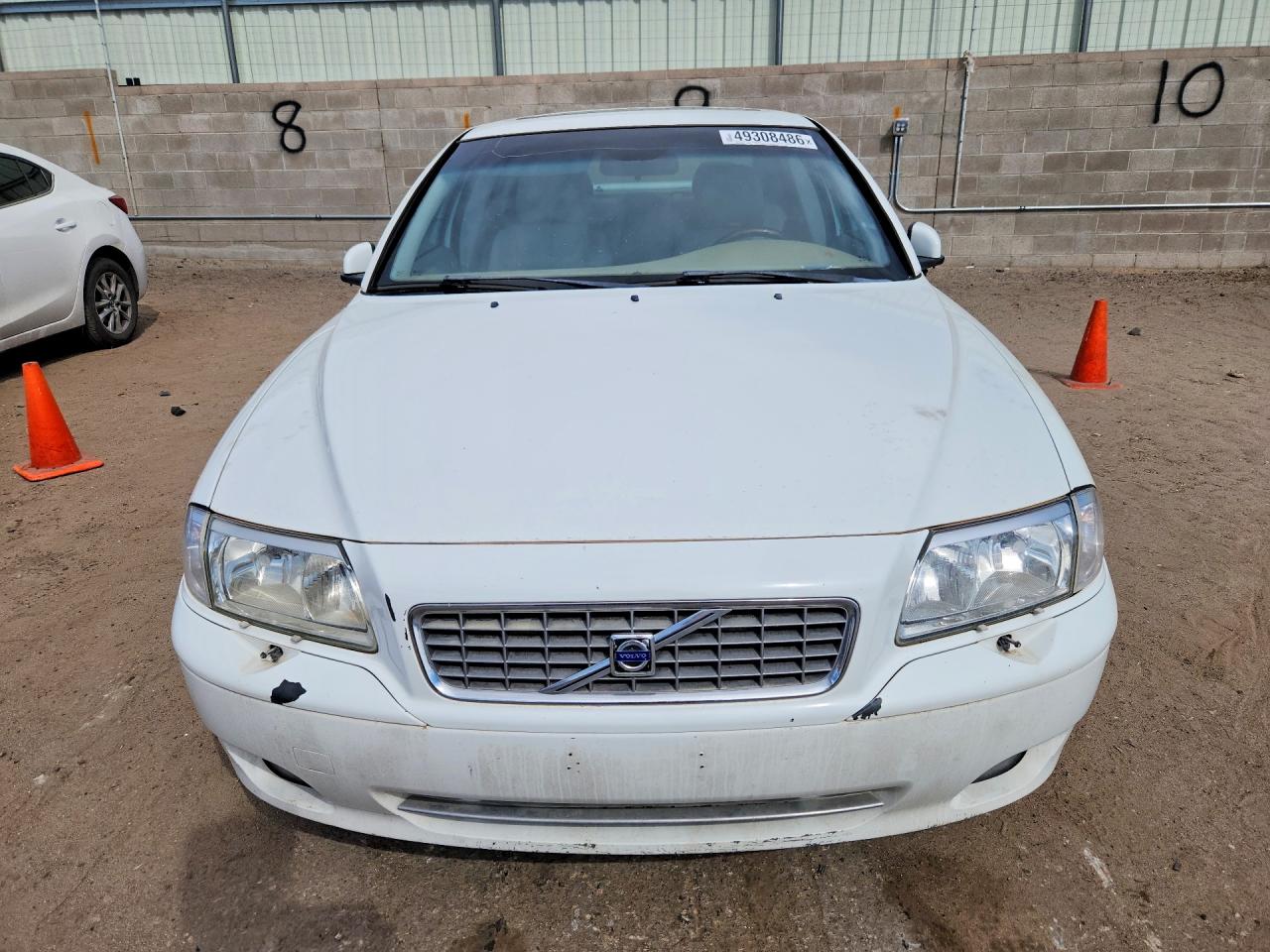 2006 Volvo S80 White vin: YV1TS592061446509