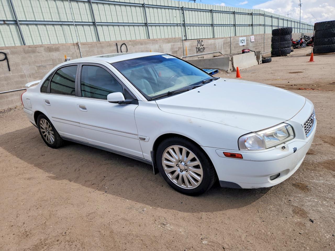 2006 Volvo S80 White vin: YV1TS592061446509