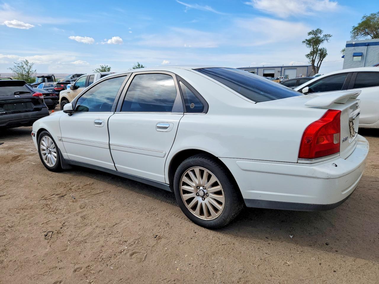 2006 Volvo S80 White vin: YV1TS592061446509