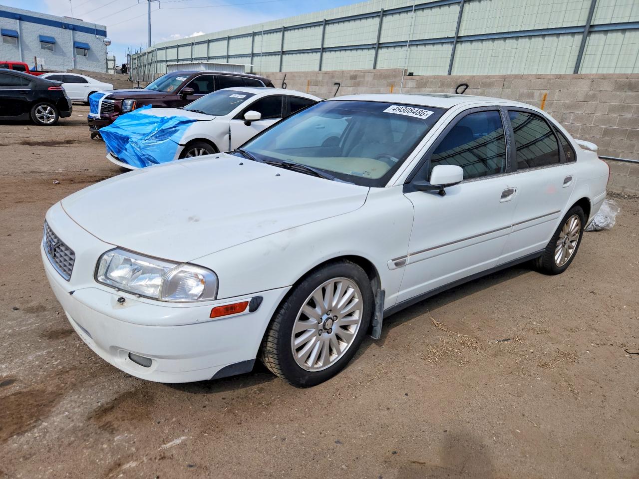 2006 Volvo S80 White vin: YV1TS592061446509