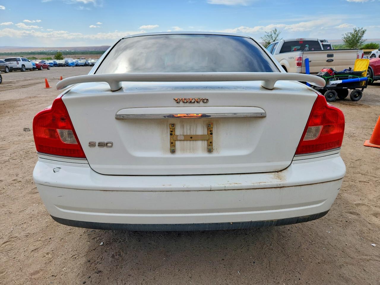 2006 Volvo S80 White vin: YV1TS592061446509